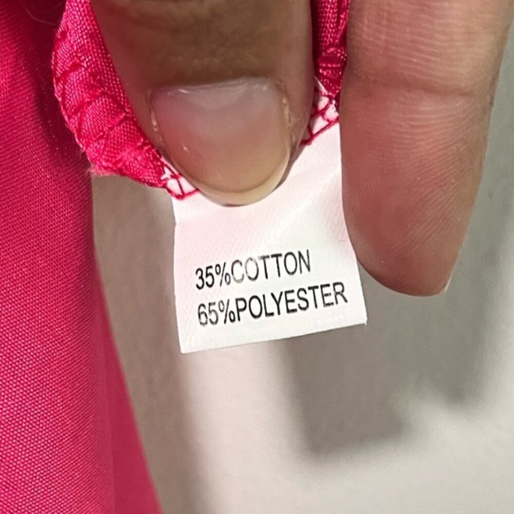 Hot Pink Spaghetti Strap Sleeveless Jumpsuit with Pockets – Size M - Picture 3 of 11